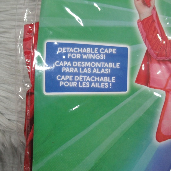 PJ Masks Owlette Red Halloween Costume With Detachable Cape Toddler Girls 3T/4T - Picture 8 of 13